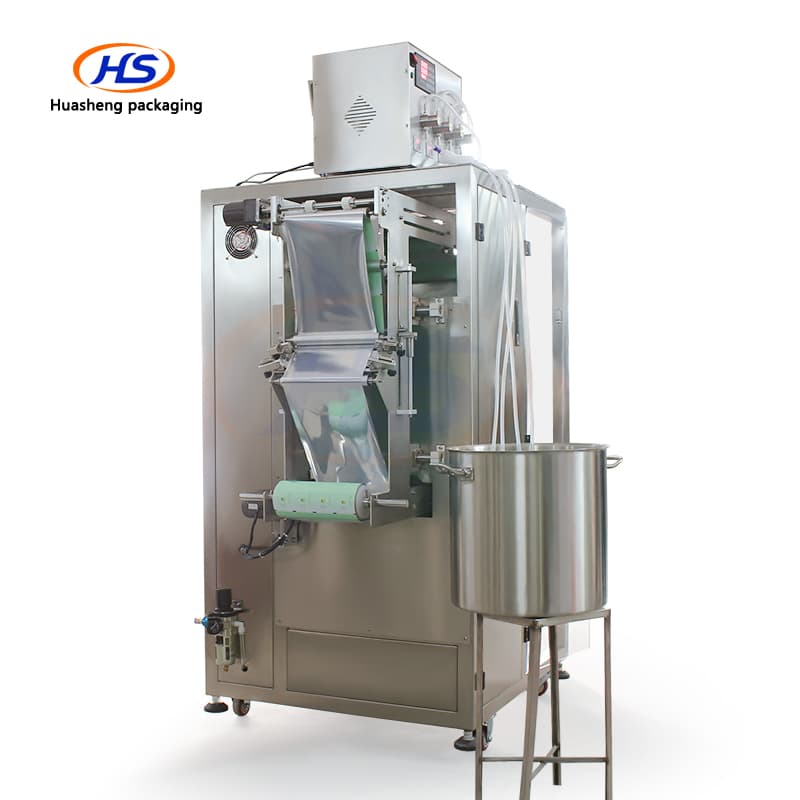 4 Lanes Stick Bag Packing Machine Juice Sachet Packing Machine view 3
