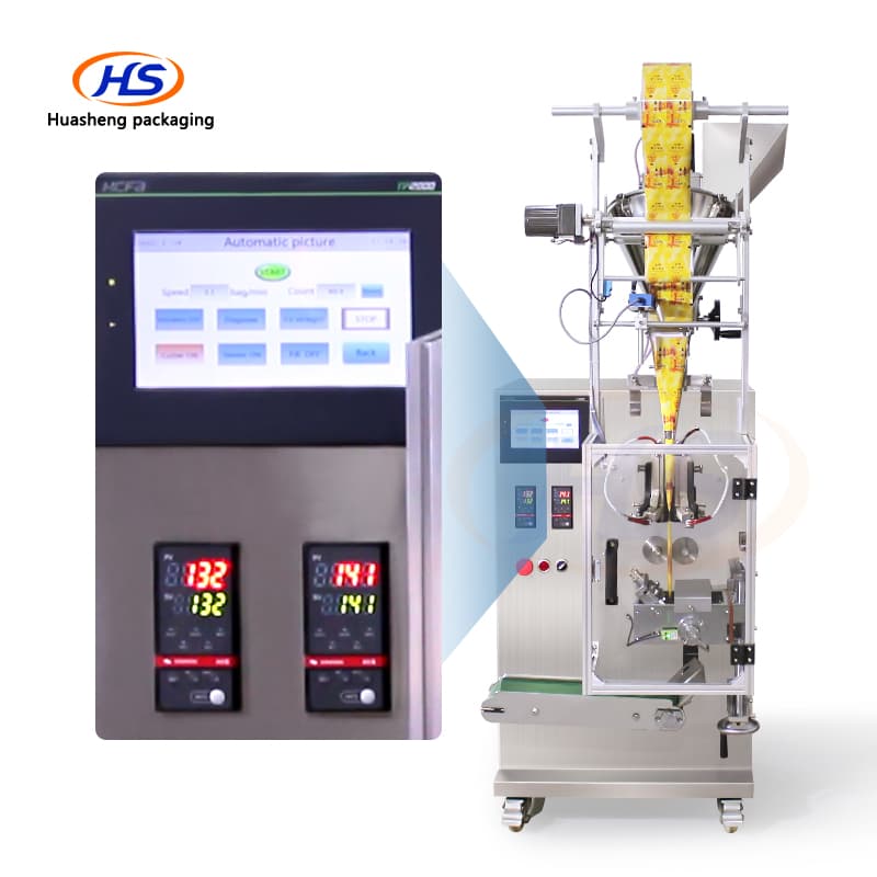 Automatic Bag Making Baking Powder Milk Powder Coffee Powder Packing Machine view 7