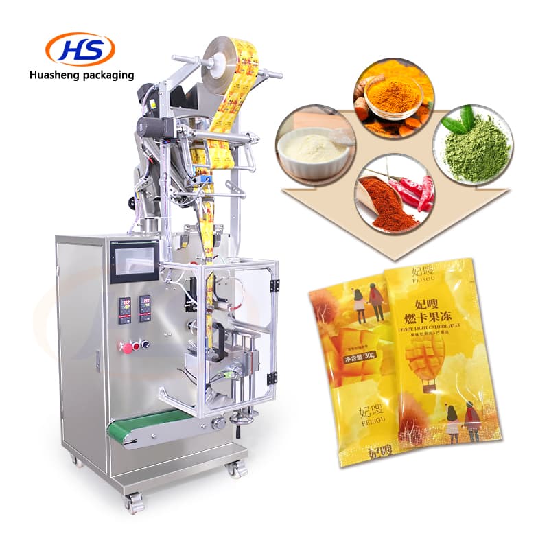 Automatic Bag Making Baking Powder Milk Powder Coffee Powder Packing Machine view 8