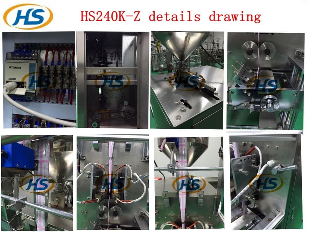 Automatic Packaging Machine for Vegetable Seed with Aluminum Foil Packet view 2