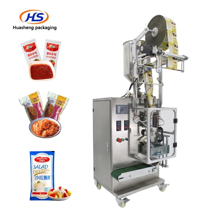 Liquid Sachet Packing Machine for Hotel Shampoo shower Gel Pouch