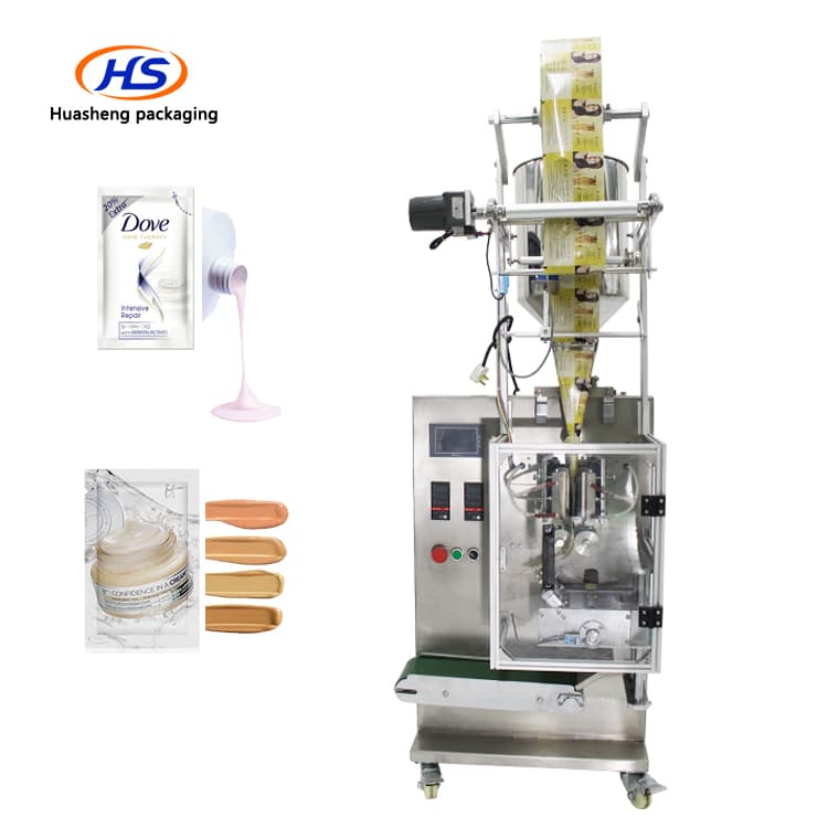 Liquid Sachet Packing Machine for Hotel Shampoo shower Gel Pouch view 4