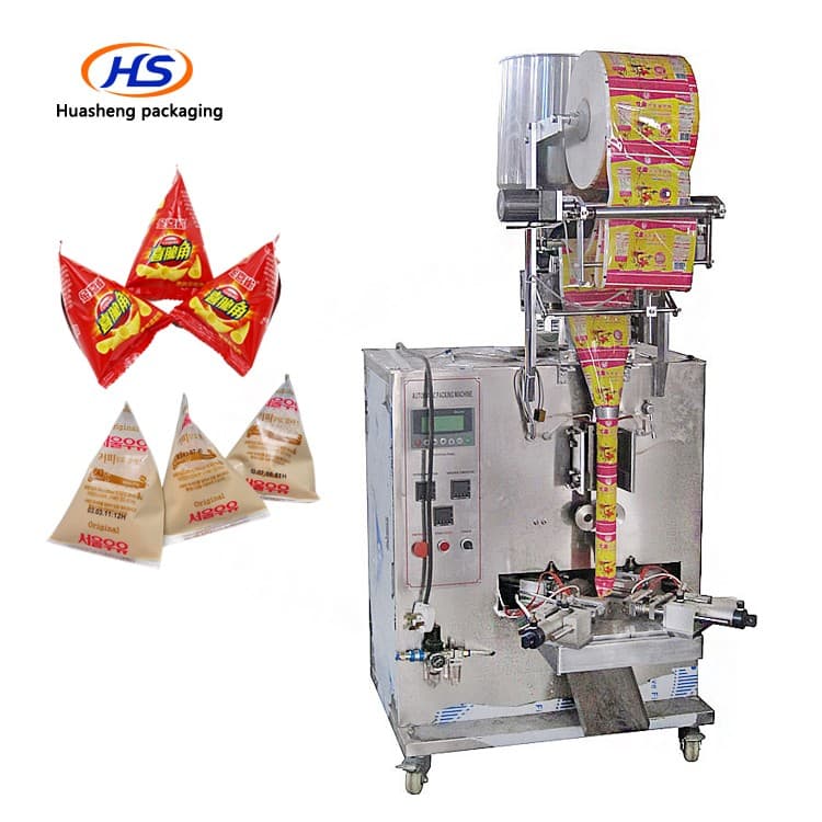 Multifunctional Triangular Bag Pyramid Snack Automatic Packaging Machine