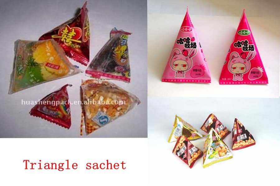 Multifunctional Triangular Bag Pyramid Snack Automatic Packaging Machine view 6