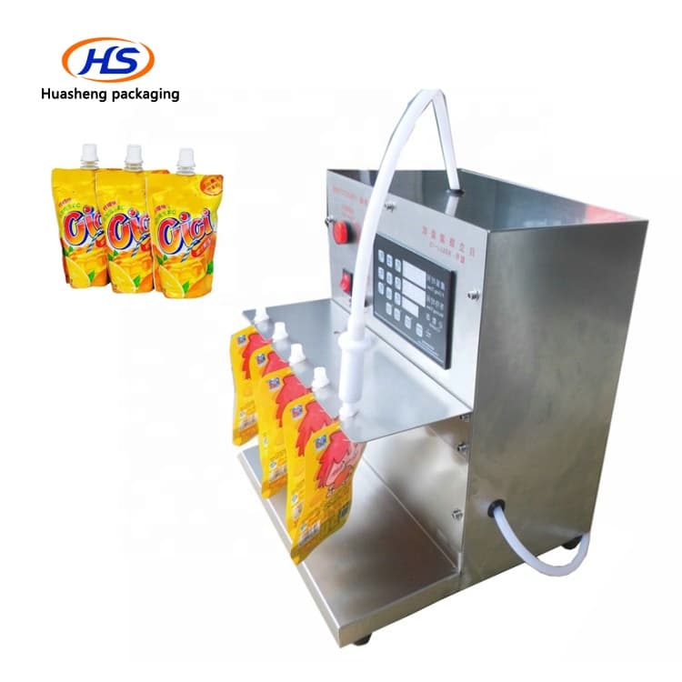 Pump Filling Machine Semi Auto Liquid Filling Machine Cheap Price