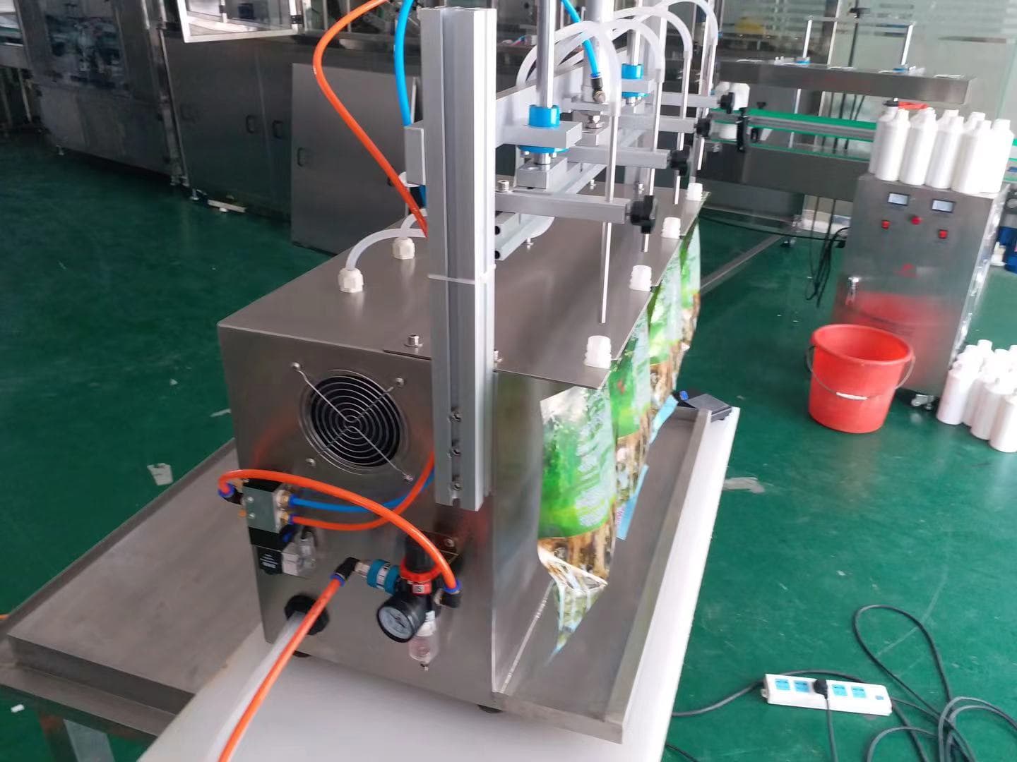 Pump Filling Machine Semi Auto Liquid Filling Machine Cheap Price view 5