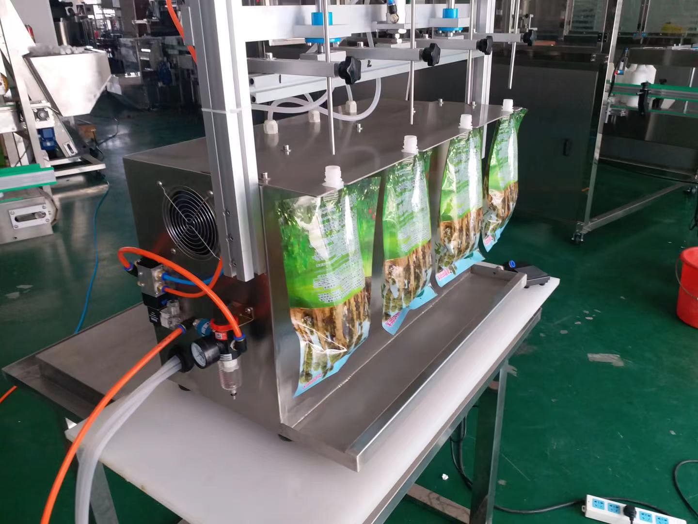 Pump Filling Machine Semi Auto Liquid Filling Machine Cheap Price view 6