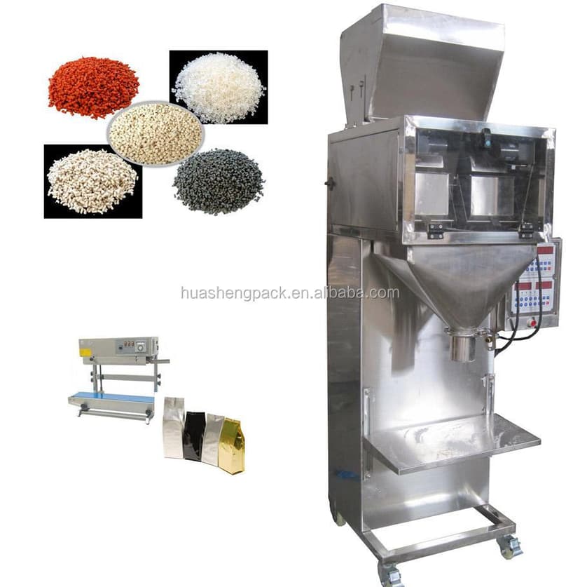 Semi auto 1kg 5kg Weighing Scale Price Granule Filling Machine