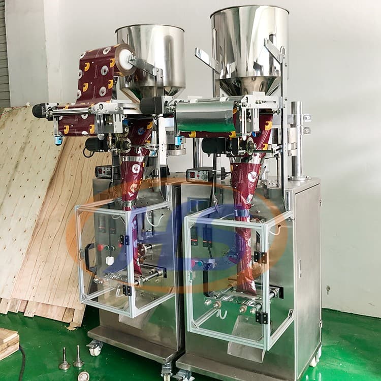 Silica Gel Packing Machine Automatic 4 Side Sealing Paper Bag Packing Machine view 4