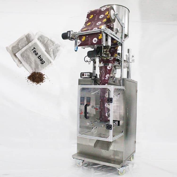 Silica Gel Packing Machine Automatic 4 Side Sealing Paper Bag Packing Machine view 6