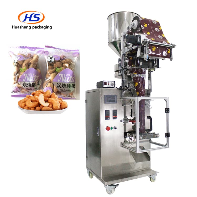 Silica Gel Packing Machine Automatic 4 Side Sealing Paper Bag Packing Machine view 8