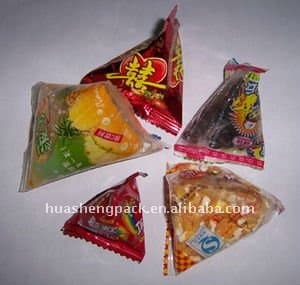 Triangle Sachet Packing Machine for Candy Chocolate Small Biscuit Packing Machine view 4