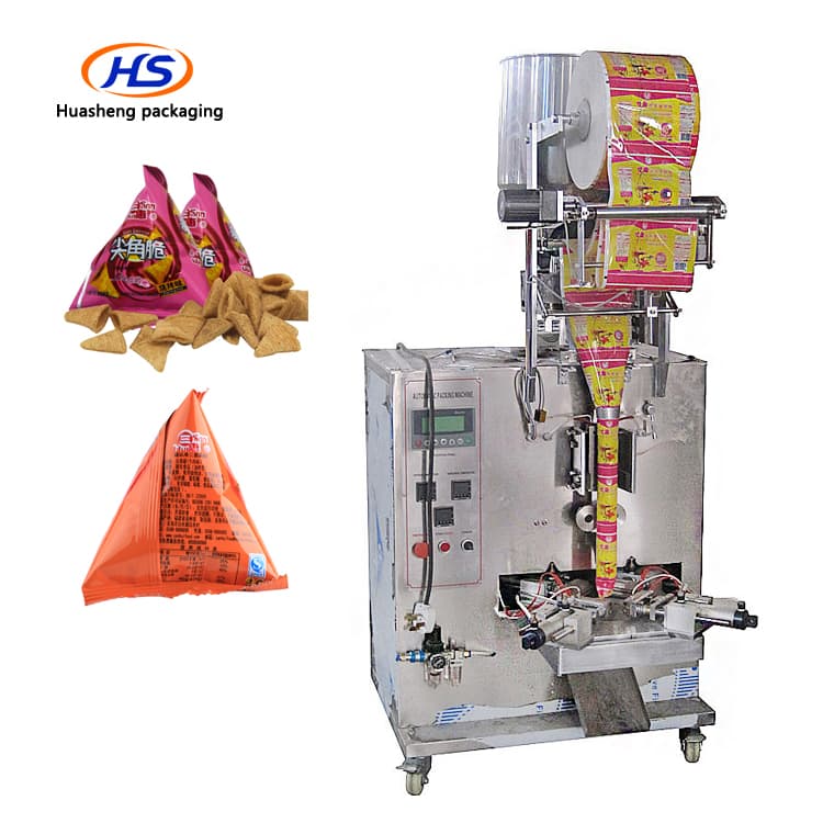 Triangle Sachet Packing Machine for Candy Chocolate Small Biscuit Packing Machine view 6